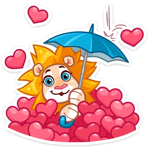 ❤️ Стикер «Лёва» для Telegram