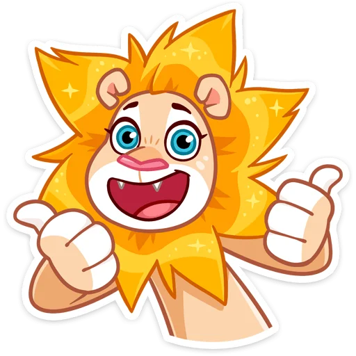 👍 Стикер «Лёва» для Telegram