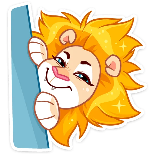 ☺️ Стикер «Лёва» для Telegram