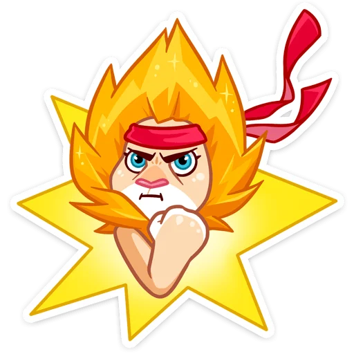 👊 Стикер «Лёва» для Telegram