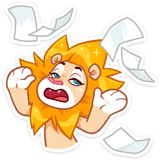 😒 Стикер «Лёва» для Telegram