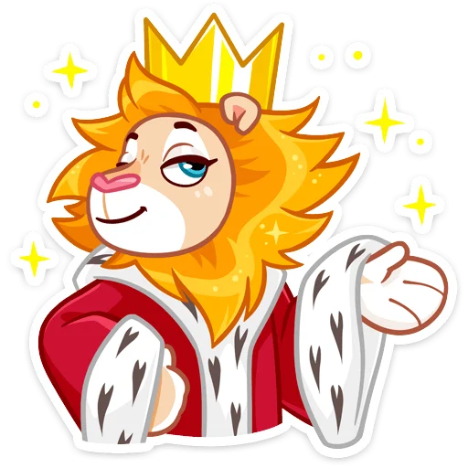 🤴 Стикер «Лёва» для Telegram