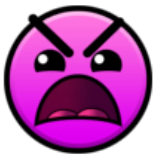 😧 Стикер «Geometry Dash Level» для Telegram