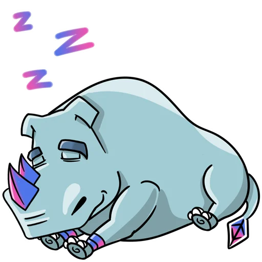 😴 Стикер «Lever Network» для Telegram