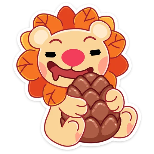 🤤 Стикер «Лёвик» для Telegram