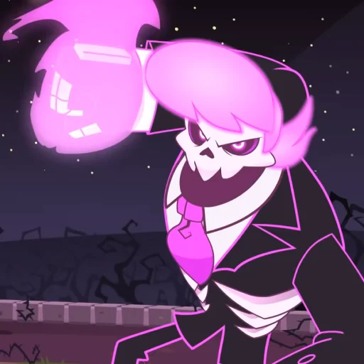 💀 Стикер «Lewis Pepper - Mystery Skulls» для Telegram