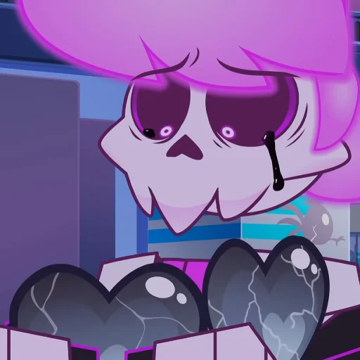 😨 Стикер «Lewis Pepper - Mystery Skulls» для Telegram
