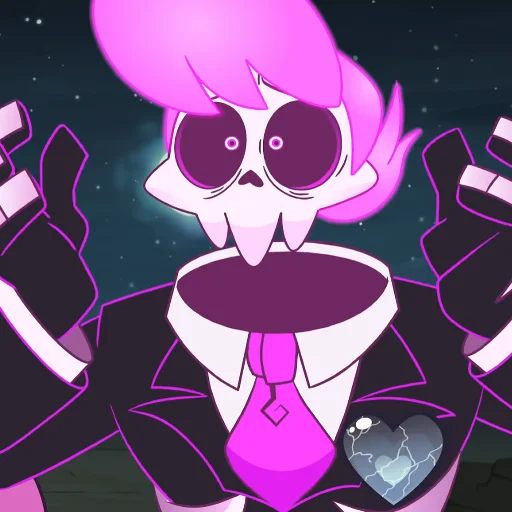 💀 Стикер «Lewis Pepper - Mystery Skulls» для Telegram