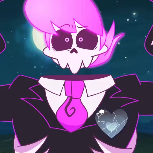 💀 Стикер «Lewis Pepper - Mystery Skulls» для Telegram