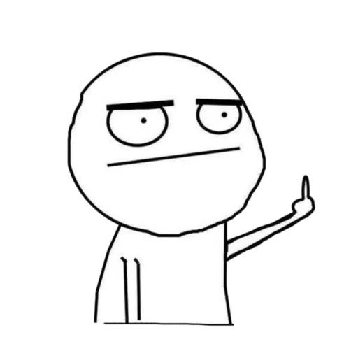 🖕 Стикер «leyapepel» для Telegram