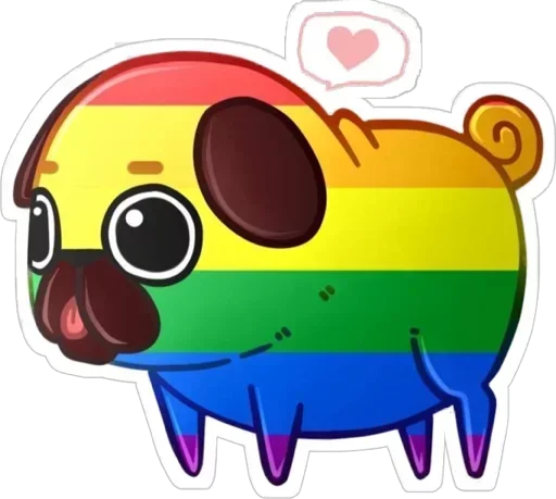 🏳‍🌈 Стикер «LGBT» для Telegram