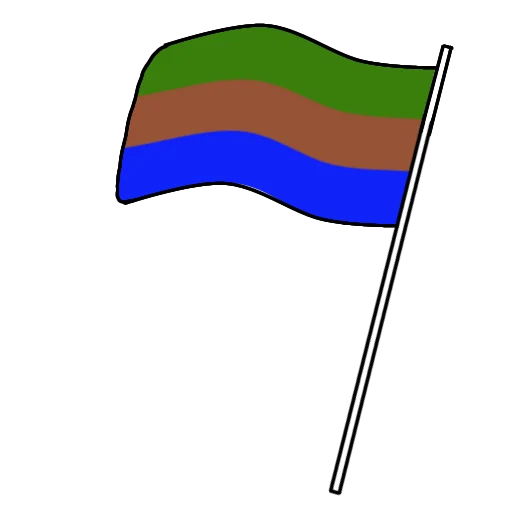🏳️‍🌈 Стикер «Флаги лгбтк+» для Telegram