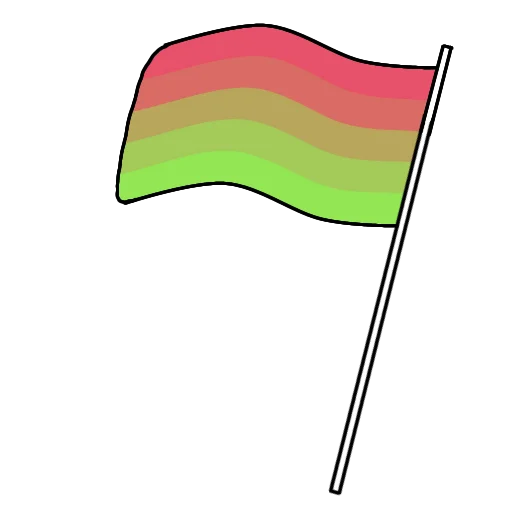 🏳️‍🌈 Стикер «Флаги лгбтк+» для Telegram