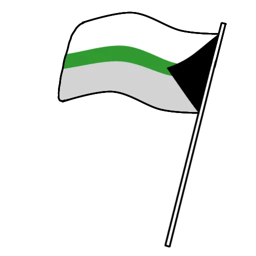 🏳️‍🌈 Стикер «Флаги лгбтк+» для Telegram