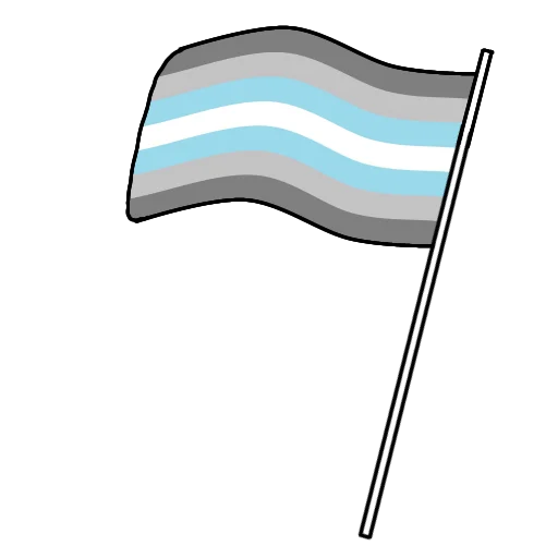 🏳️‍🌈 Стикер «Флаги лгбтк+» для Telegram