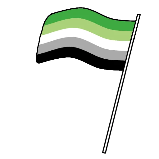 🏳️‍🌈 Стикер «Флаги лгбтк+» для Telegram