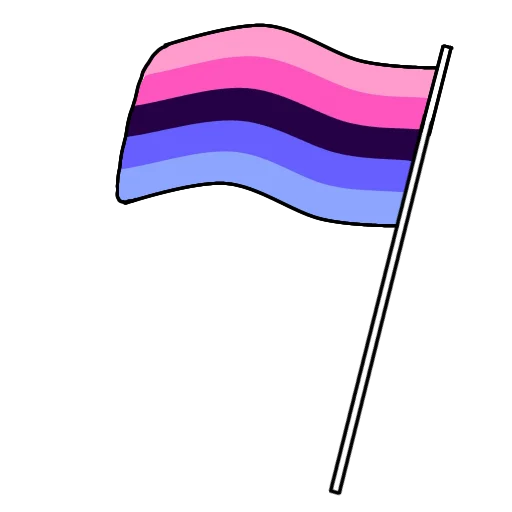 🏳️‍🌈 Стикер «Флаги лгбтк+» для Telegram