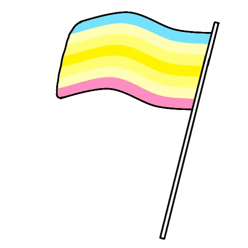 🏳️‍🌈 Стикер «Флаги лгбтк+» для Telegram
