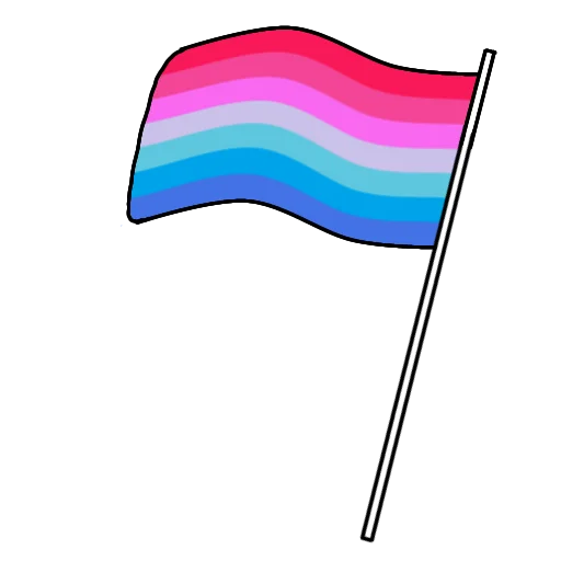 🏳️‍🌈 Стикер «Флаги лгбтк+» для Telegram