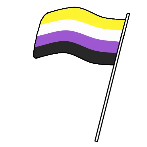🏳️‍🌈 Стикер «Флаги лгбтк+» для Telegram