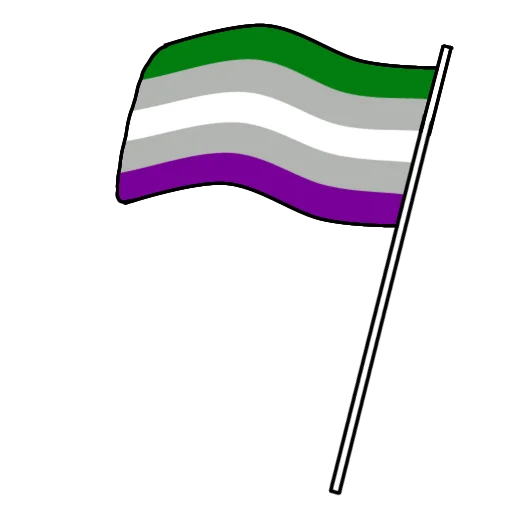 🏳️‍🌈 Стикер «Флаги лгбтк+» для Telegram