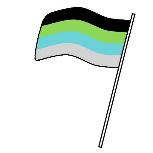 🏳️‍🌈 Стикер «Флаги лгбтк+» для Telegram