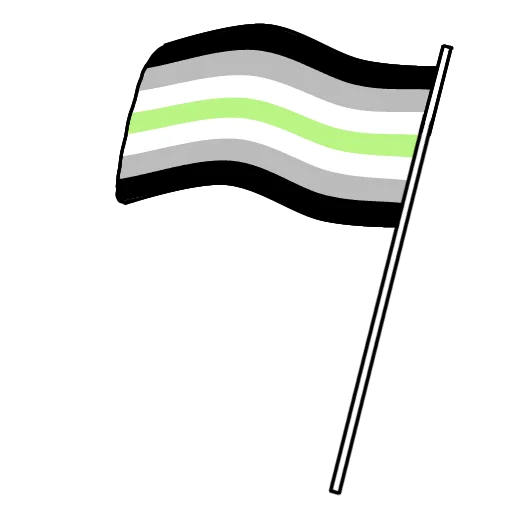 🏳️‍🌈 Стикер «Флаги лгбтк+» для Telegram