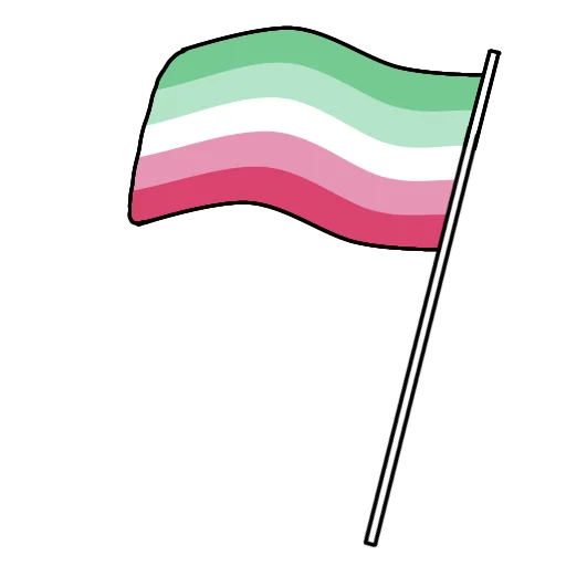 🏳️‍🌈 Стикер «Флаги лгбтк+» для Telegram
