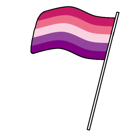 🏳️‍🌈 Стикер «Флаги лгбтк+» для Telegram