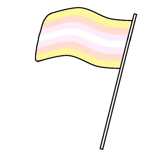 🏳️‍🌈 Стикер «Флаги лгбтк+» для Telegram