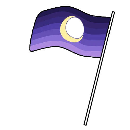 🏳️‍🌈 Стикер «Флаги лгбтк+» для Telegram