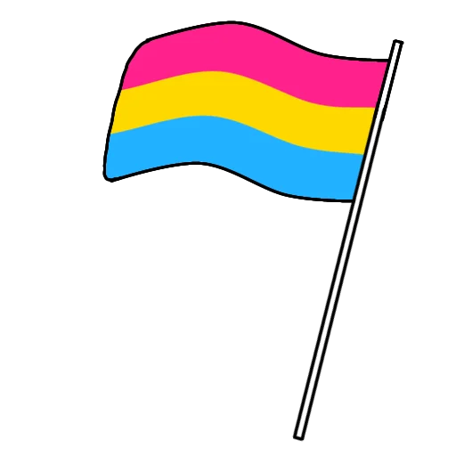 🏳️‍🌈 Стикер «Флаги лгбтк+» для Telegram