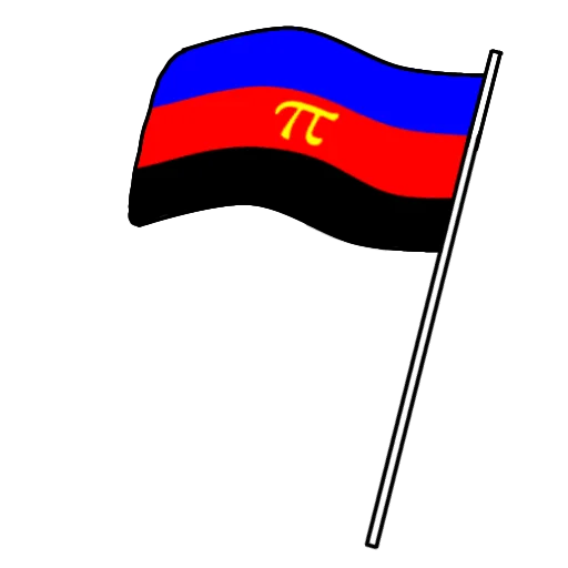 🏳️‍🌈 Стикер «Флаги лгбтк+» для Telegram