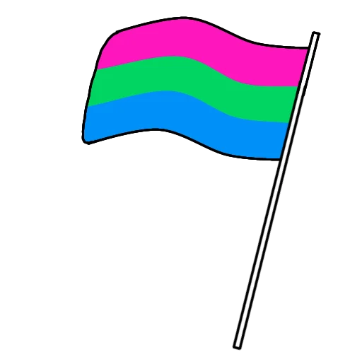 🏳️‍🌈 Стикер «Флаги лгбтк+» для Telegram