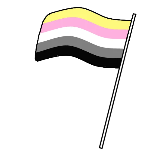 🏳️‍🌈 Стикер «Флаги лгбтк+» для Telegram