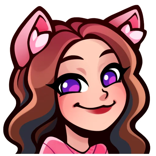 😏 Стикер «Lia Steffi Twitch» для Telegram