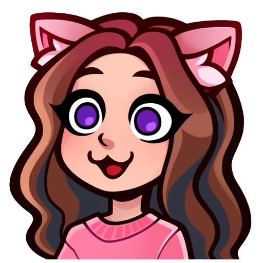 🤨 Стикер «Lia Steffi Twitch» для Telegram