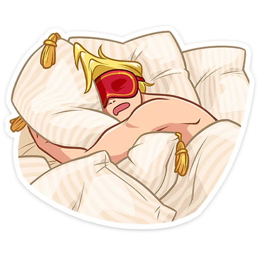 😴 Стикер «Лиам Третий» для Telegram