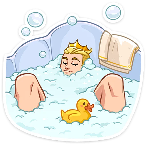 🛀 Стикер «Лиам Третий» для Telegram