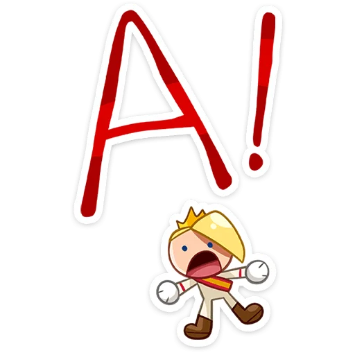 😮 Стикер «Лиам Третий» для Telegram