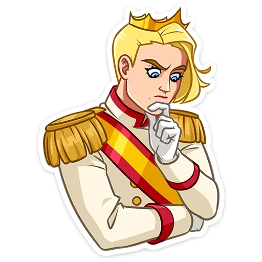 🤔 Стикер «Лиам Третий» для Telegram