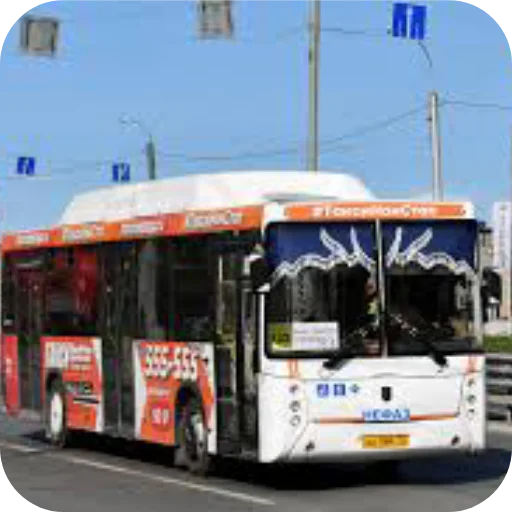 🚌 Стикер «Автобусы» для Telegram
