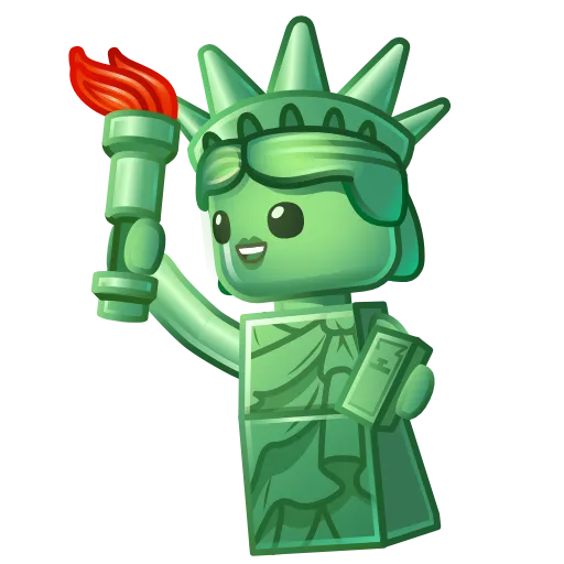 🎁 Эмодзи «Liberty Figure» для Telegram