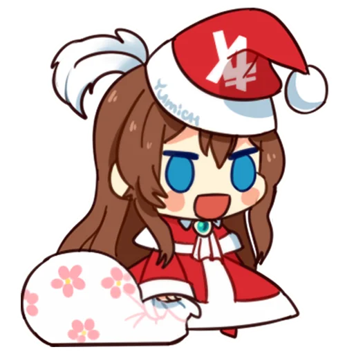 ❄️ Стикер «Либрия-тян» для Telegram