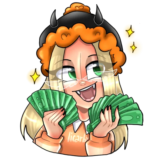 💸 Стикер «LICARBX» для Telegram