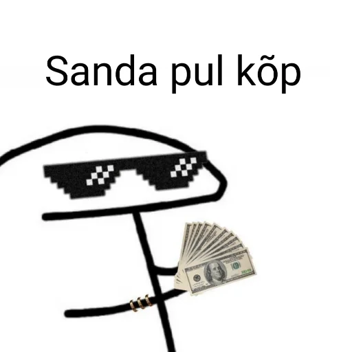 🤑 Стикер «LiDeR_OO5» для Telegram