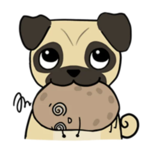👄 Стикер «Life is Potato (FULL) [英文]» для Telegram