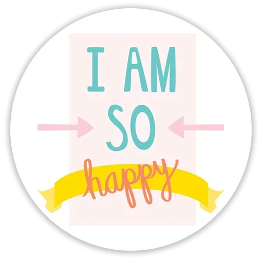 🤪 Стикер «life is beautiful» для Telegram