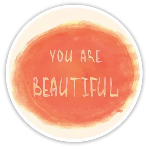 😙 Стикер «life is beautiful» для Telegram
