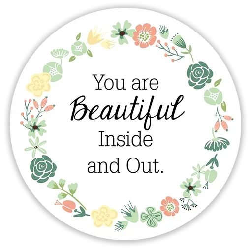🤨 Стикер «life is beautiful» для Telegram